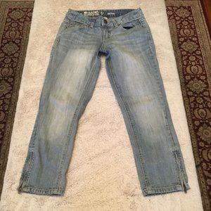 ⬇️Mossimo Supply Co. skinny crop jeans blue wash 5